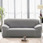 Zoom sur la texture du tissu extensible gris clair