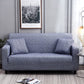 Détail du tissu extensible et lavable de la housse grise