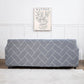 Vue détaillée de la texture douce du tissu gris