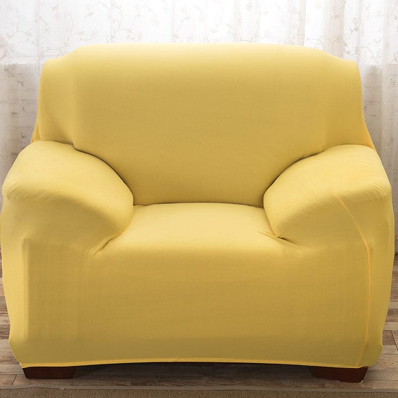 Housse lavable en machine, vue sur un canapé moderne