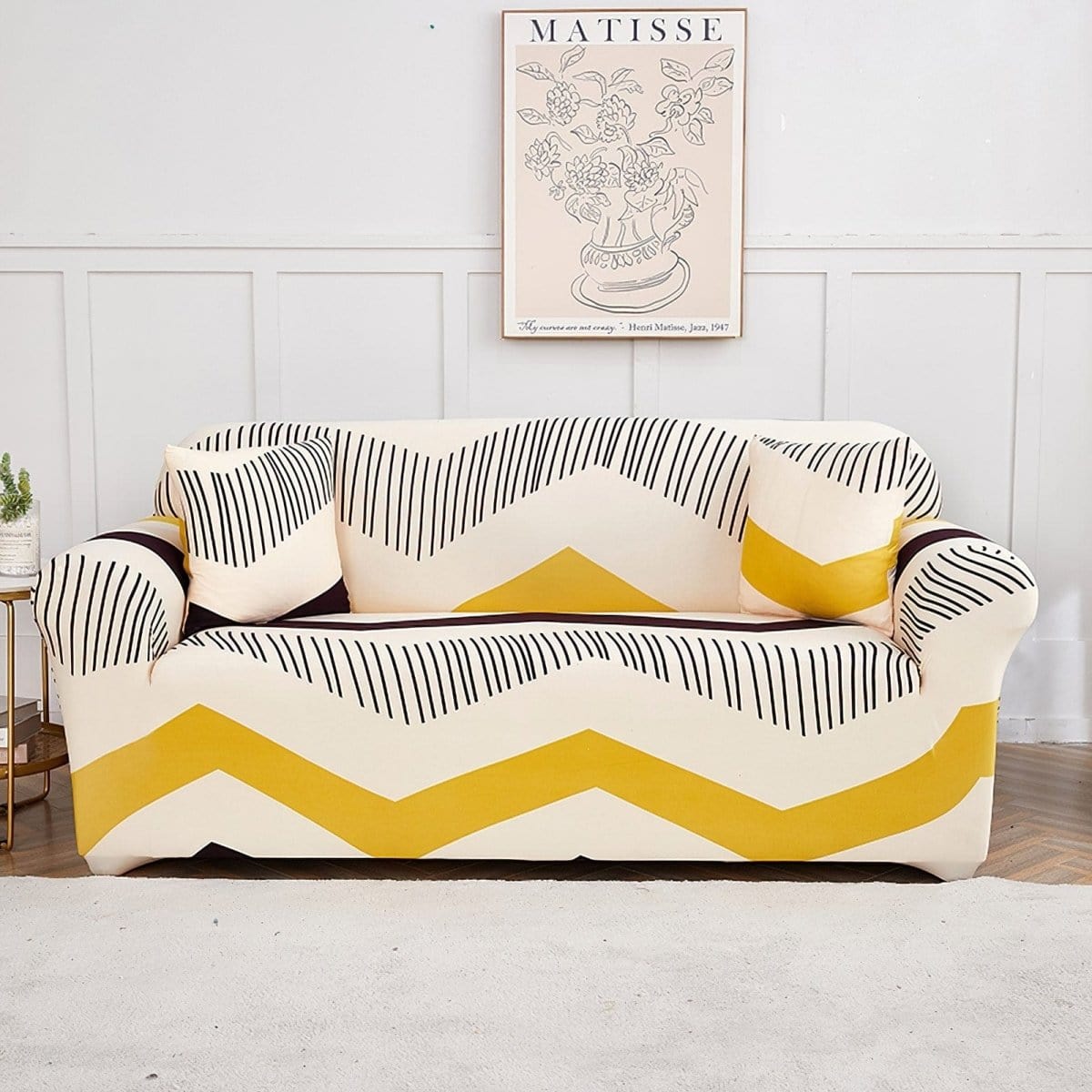 Vue rapprochée du tissu extensible, couleur neutre