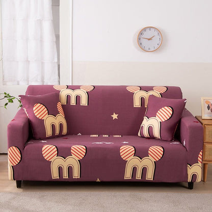 Détail du tissu extensible s'adaptant à différents canapés