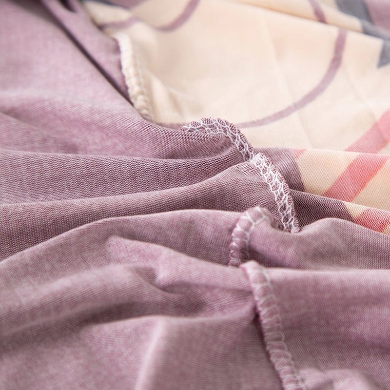 Zoom sur la texture douce et résistante du jacquard