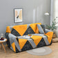 Gros plan sur le tissu extensible orange, texture visible