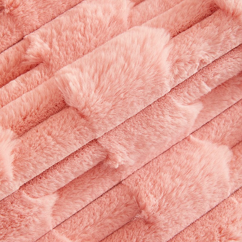 Détail de la couture soignée de la housse de canapé