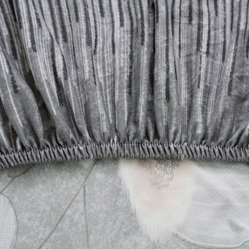 Détail du tissu jacquard haute densité sur un canapé