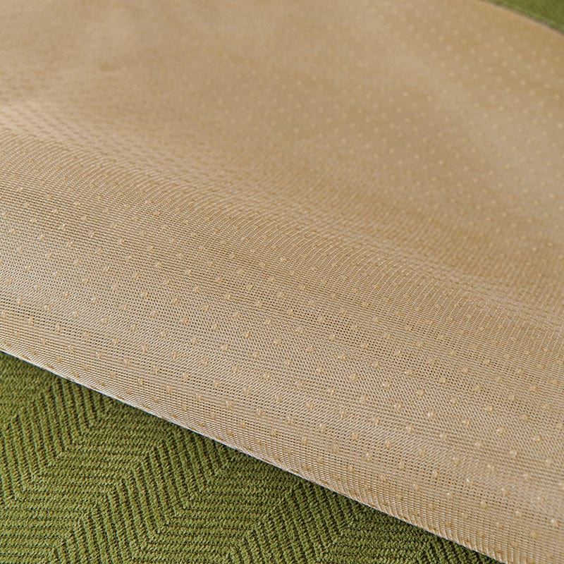 Housse de canapé en tissu chenillé avec technologie antidérapante