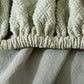 Vue rapprochée du tissu doux et extensible