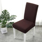 Gros plan sur la texture extensible de la housse de chaise