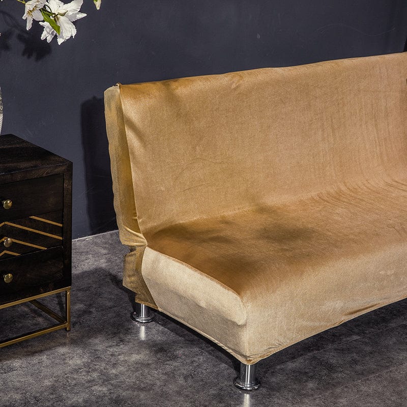 Détail du tissu en velours haute densité, texture douce