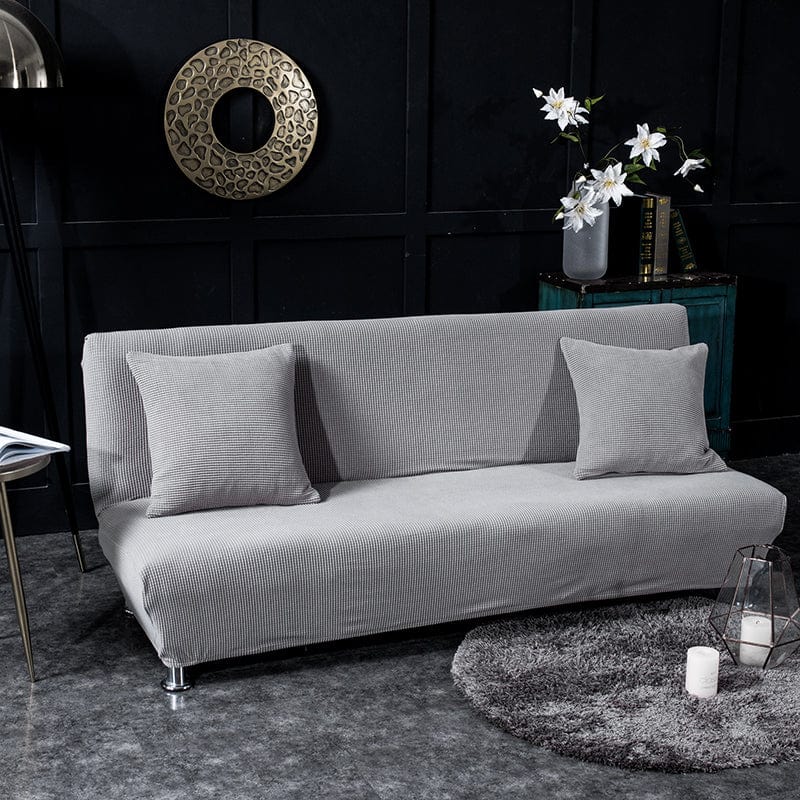 Housse de clic-clac gris clair en tissu déperlant