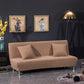 Housse de clic-clac marron en tissu Jacquard déperlant