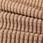 Gros plan sur la texture Jacquard imperméable de la housse