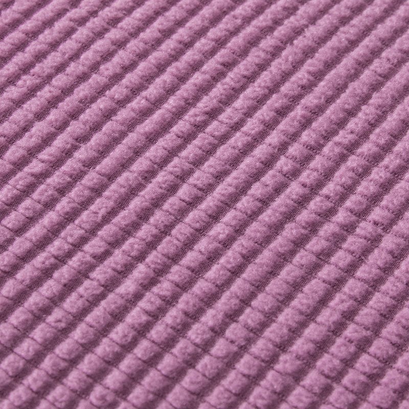 Détail du tissu Jacquard rose, texture en relief