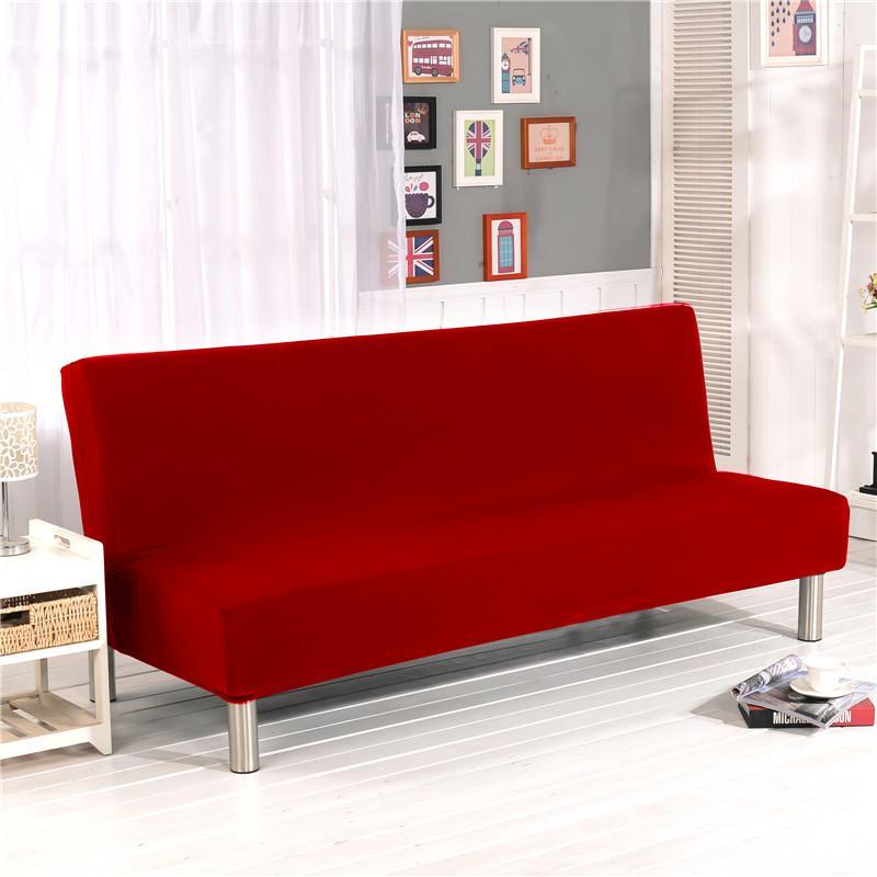 Détail du tissu anti-taches rouge sur un canapé