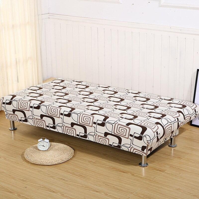 Vue rapprochée du tissu extensible, motif seventies