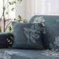 Gros plan sur texture imperméable d'une housse de coussin