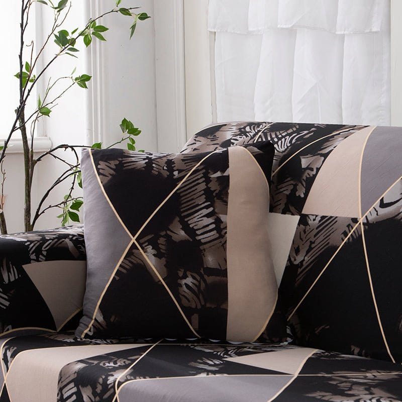 Gros plan sur texture imperméable d'une housse de coussin