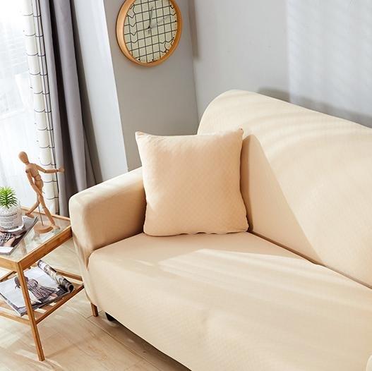 Gros plan sur tissu déperlant de la housse de coussin