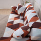 Housse de coussin imperméable sur canapé moderne