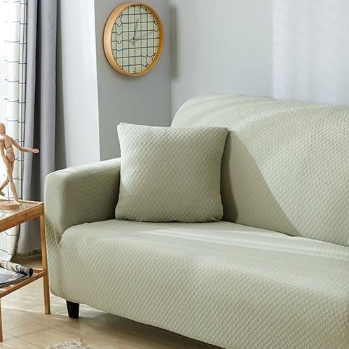 Gros plan sur tissu vert imperméable et antidérapant