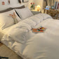 Housse de couette en polyester lavable en machine