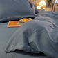 Texture douce et confortable de la housse de couette