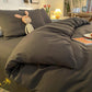 Zoom sur la texture douce de la housse de couette