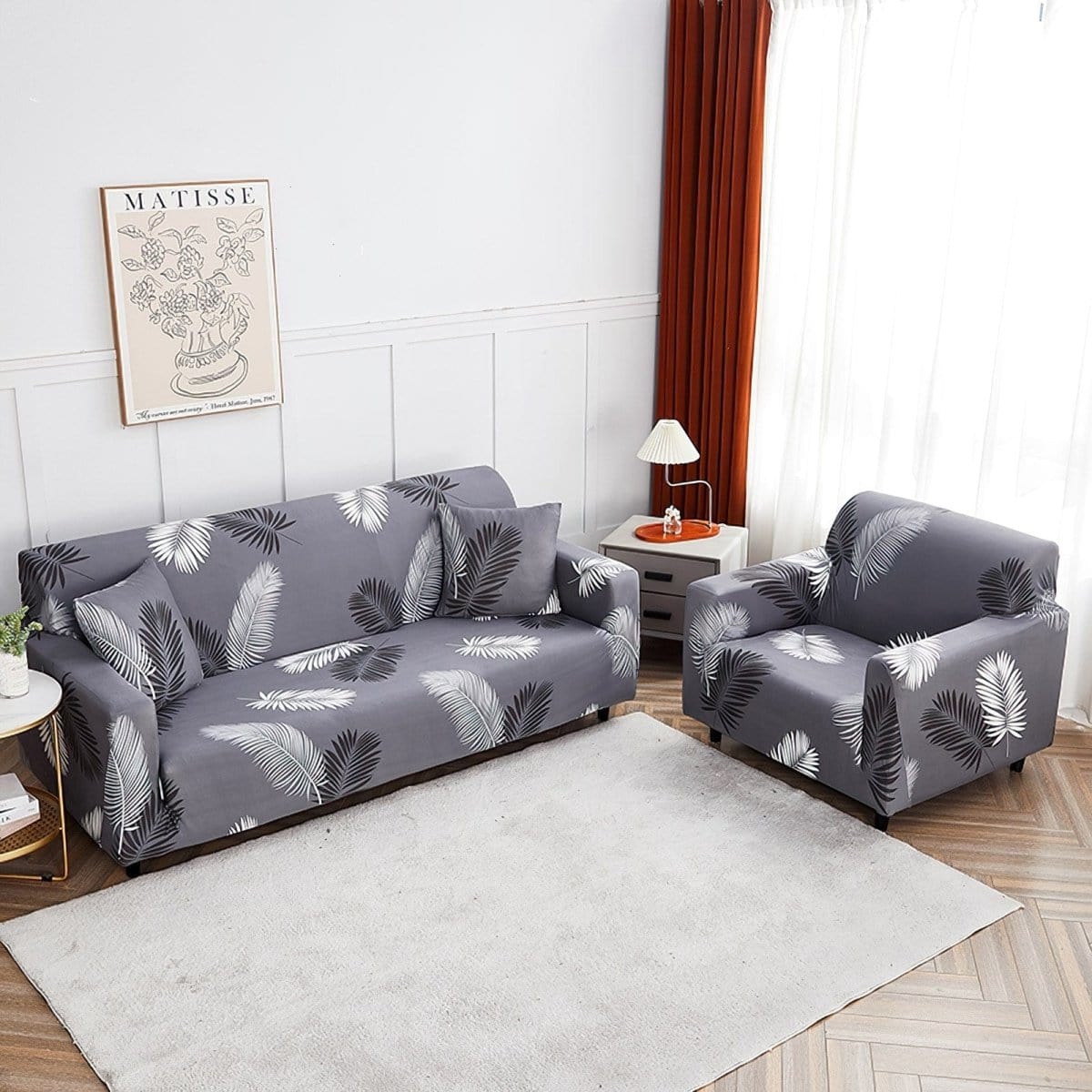 Gros plan sur le tissu polyester anti-taches