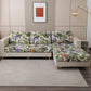 Housse de coussin lavable avec motif coloré