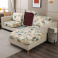 Housse de coussin géométrique sur canapé moderne
