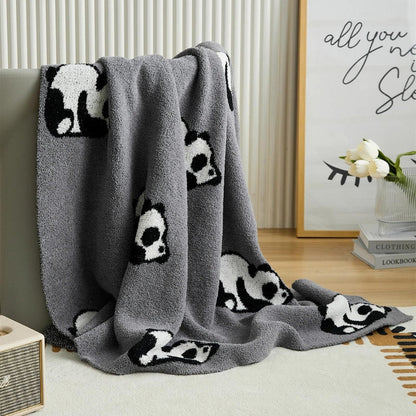 Couverture flanelle beige, idéale pour cocooning hivernal