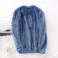 Haut de pyjama bleu clair en Pilou pour homme
