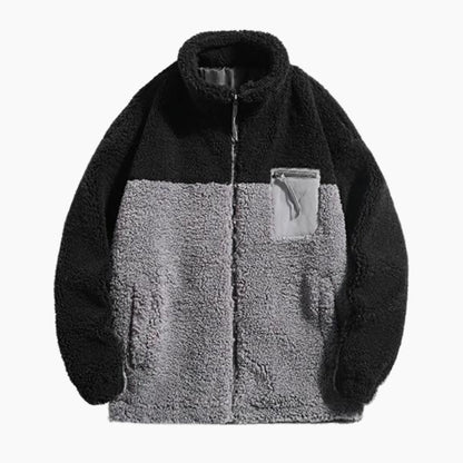 Vue de face d'une veste Pilou femme avec fermeture éclair