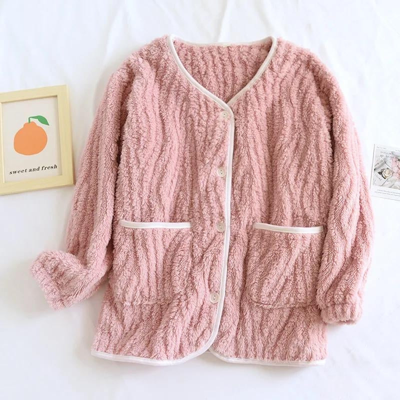 Ensemble veste et bas de pyjama en Pilou Pilou