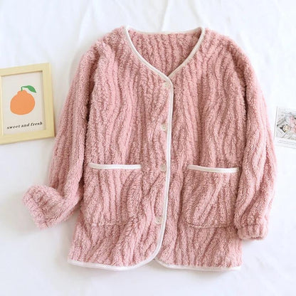 Ensemble veste et bas de pyjama en Pilou Pilou