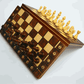 Jeu pliable magnétique pour échecs, dames, backgammon