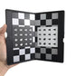 Ensemble d'échecs pliable, idéal pour les déplacements