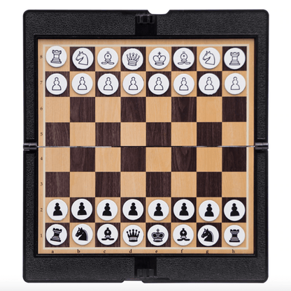 Jeu d'échecs portable, design compact et pratique