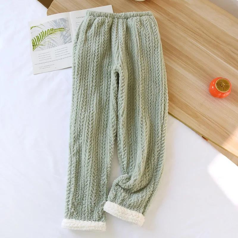 Jogging pyjama vert en Pilou Pilou pour femme