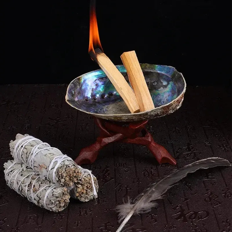 Kit de purification avec coquille d’ormeau et sauge blanche