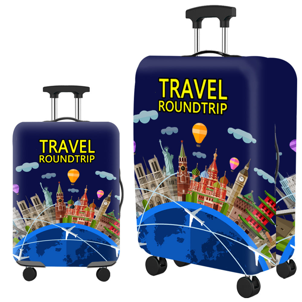 Housse de valise en Lycra imperméable sur bagage