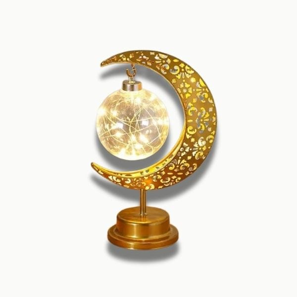 Veilleuse LED éteinte montrant son design rétro élégant