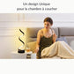 Vue rapprochée de la lampe avec intensité lumineuse variable