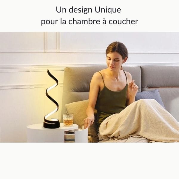 Vue rapprochée de la lampe avec intensité lumineuse variable