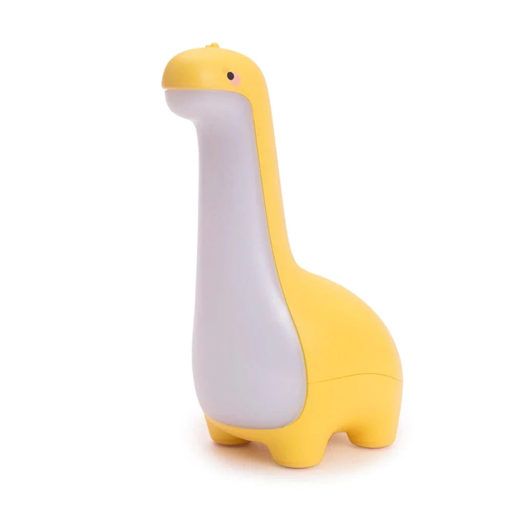 Veilleuse dinosaure jaune, lumière apaisante pour chambre d'enfant