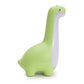 Veilleuse dinosaure verte avec lumière douce et pieds en silicone