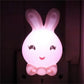 Lampe veilleuse rose adaptée aux petits enfants
