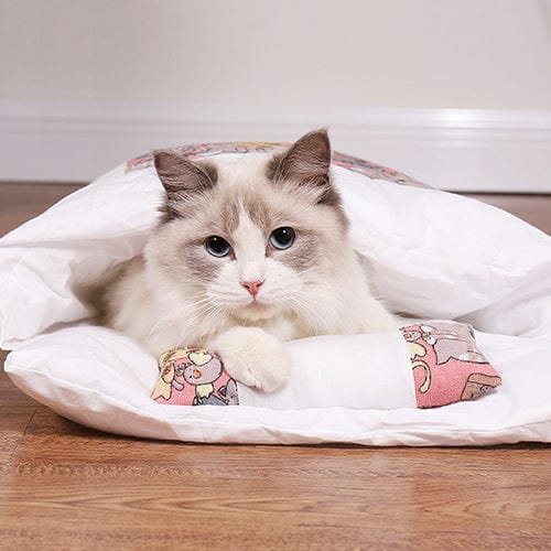 Lit pour chat avec design ergonomique et confortable
