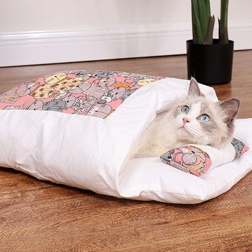 Lit pour animaux en polymère, résistant et lavable en machine
